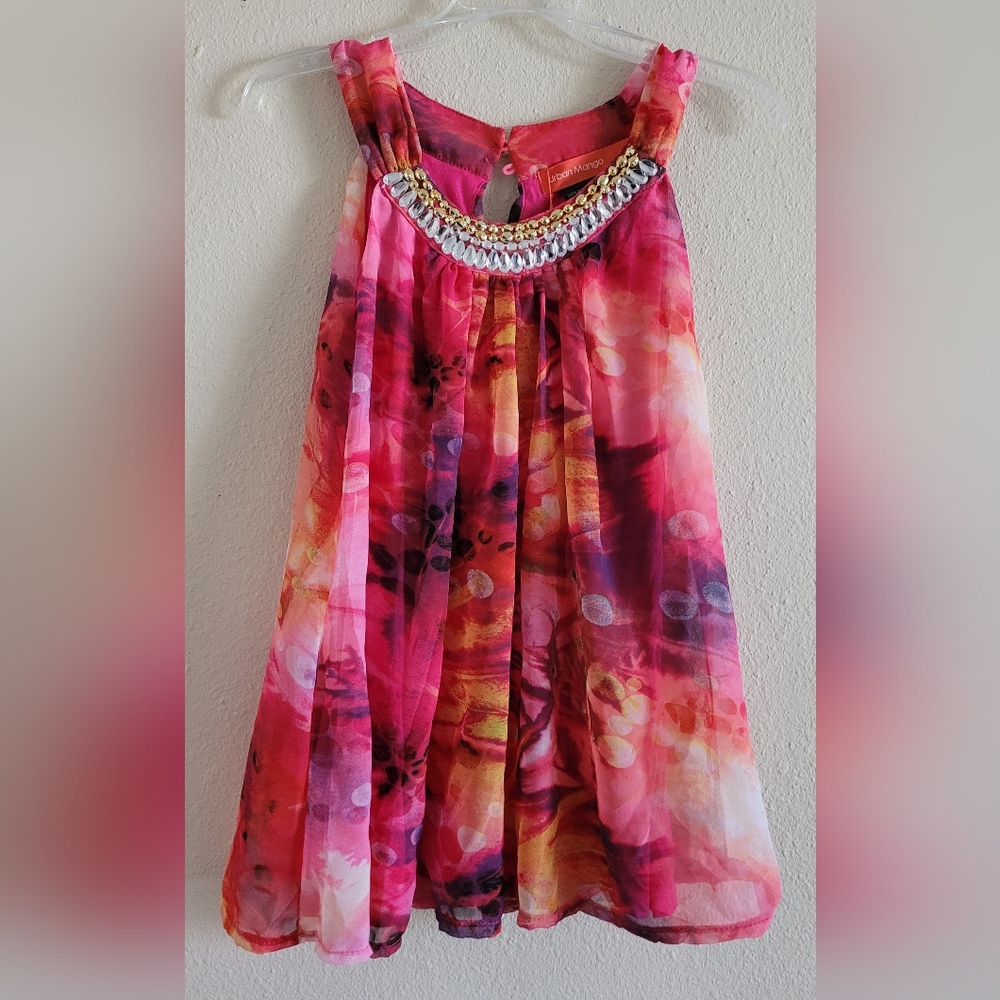 Urban Mango Sz Medium chiffon top